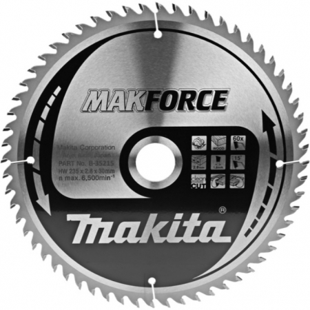 Пильный диск Makita B-08589